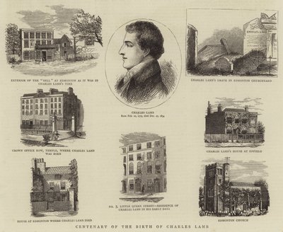 Centenary of the Birth of Charles Lamb by John Charlton